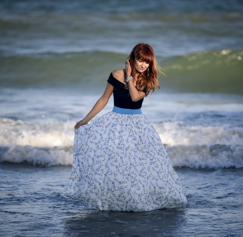 fusta romantic sea handmade 7
